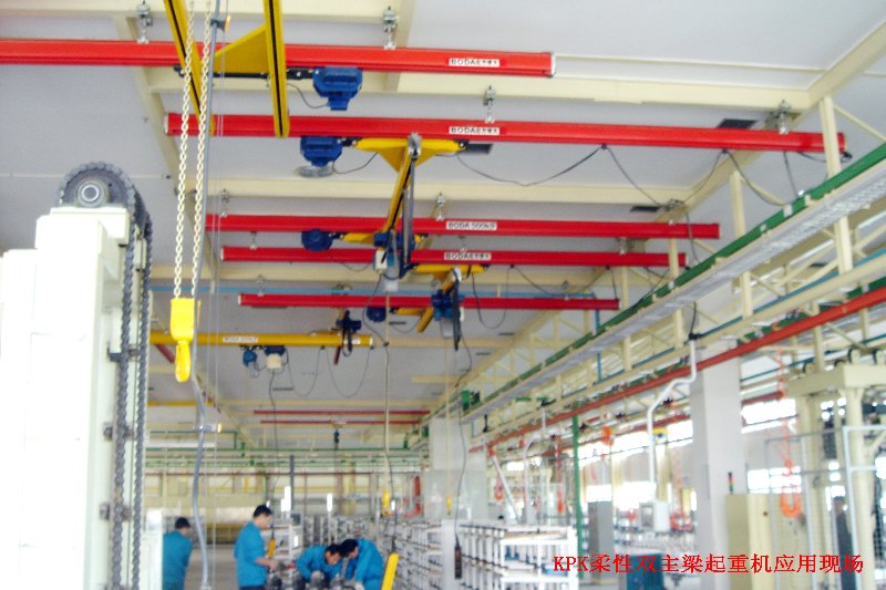 KPK柔性雙主梁起重機(jī)使用現(xiàn)場(chǎng)
